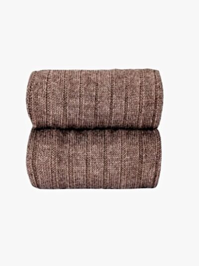 Collant en laine mérinos – Taupe