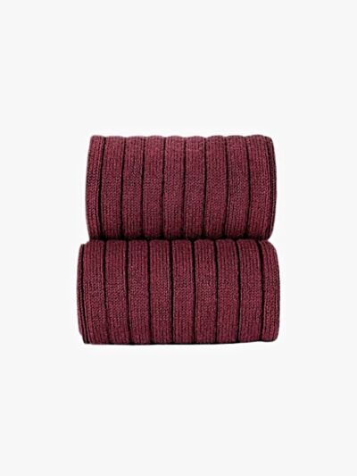 Collant bébé côtelé – Bordeaux