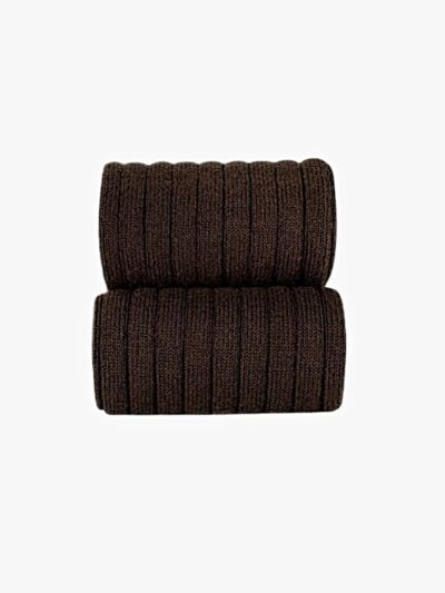 Collant bébé côtelé – Marron