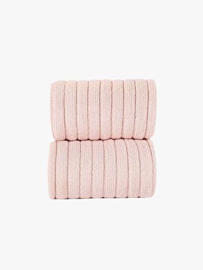 Collant bébé côtelé – Nude