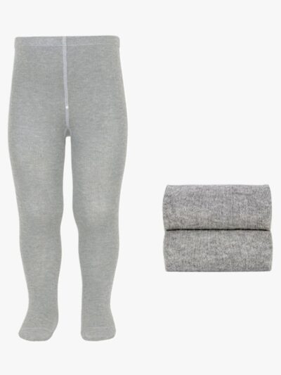 Collant bébé uni – Gris