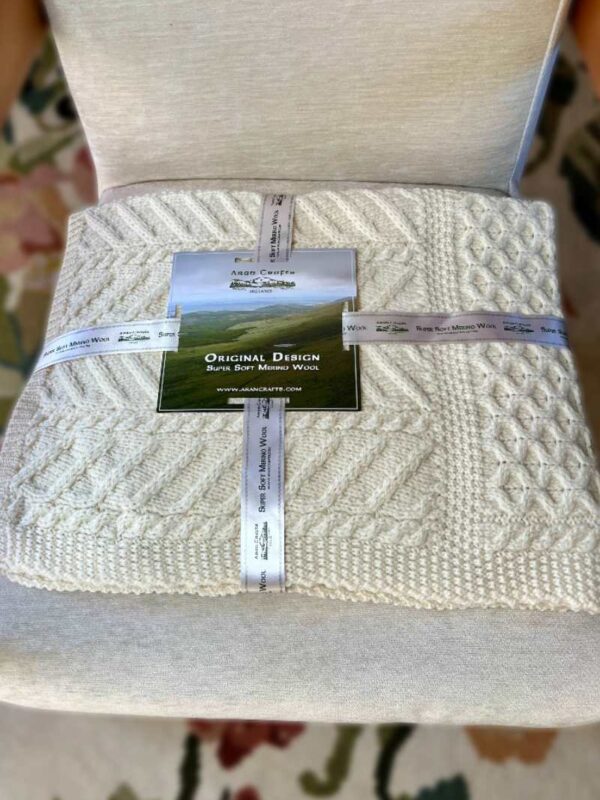 Manta para bebé: pura lana merina extra suave