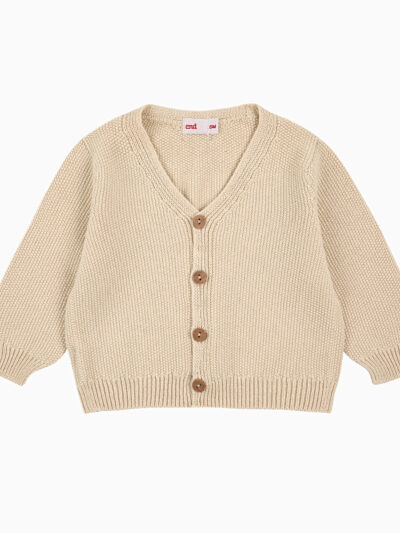 Cardigan bébé – Beige