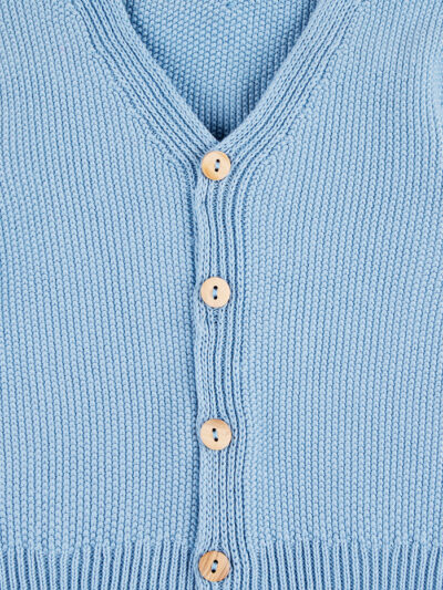 Cardigan bébé – Bleu ciel