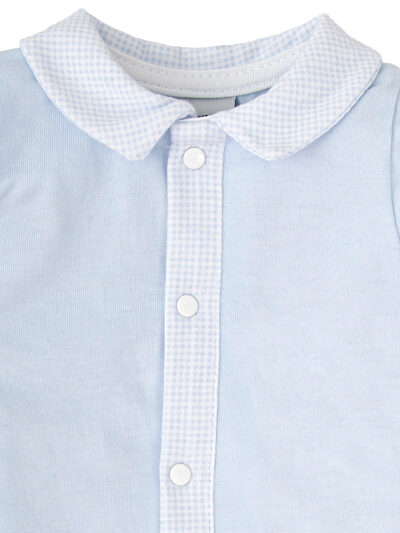 Pyjama léger bébé garçon – Bleu pâle