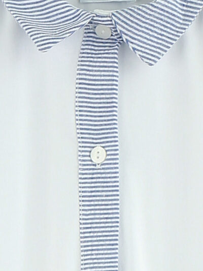 Pyjama bébé garçon « Comme un grand » – Blanc