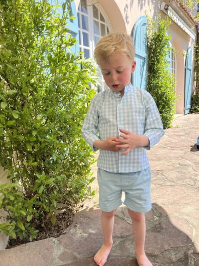 Boy’s Shorts – Turquoise