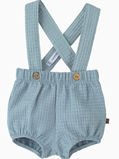 Bloomer à bretelles bébé garçon – Vert