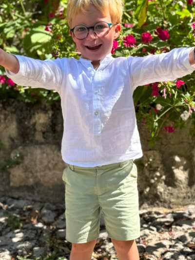 Boy’s Shorts – Almond Green