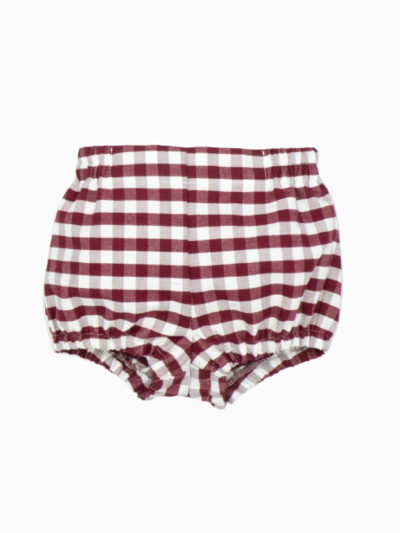 Bloomer bébé garçon vichy – Bordeaux