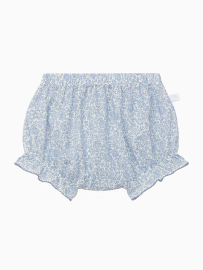 Bloomer bébé fille liberty – Bleu ciel