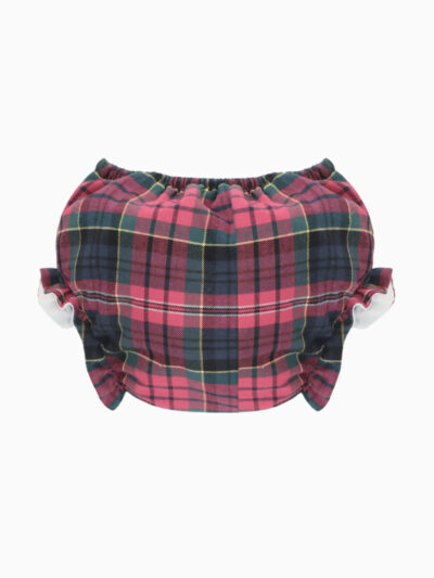 Bloomer bébé écossais – Rouge