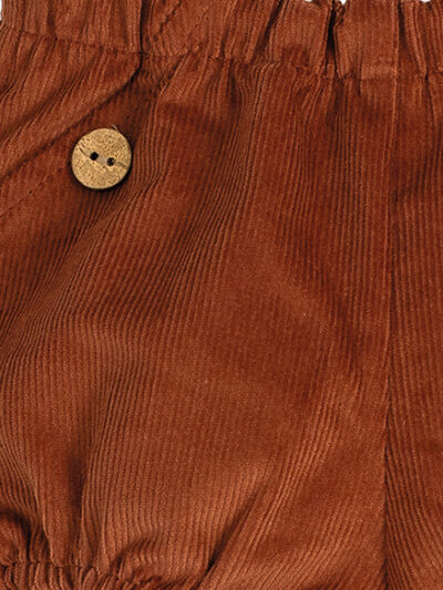 Bloomer bébé garçon velours côtelé – Beige