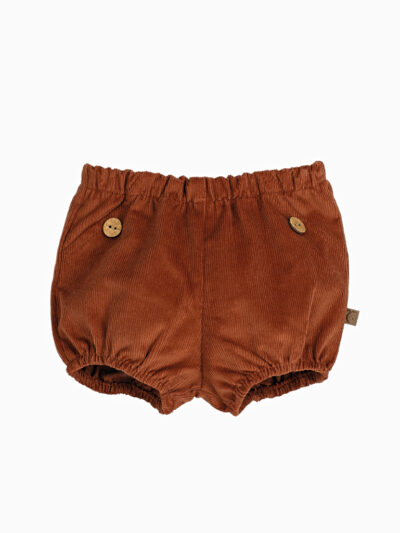 Bloomer bébé garçon velours côtelé – Beige