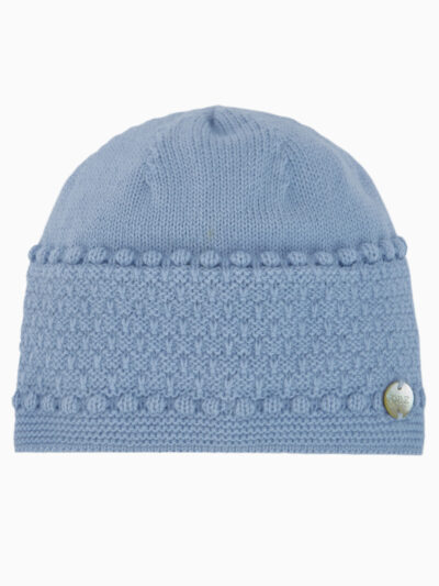 Newborn Wool Hat – Sky Blue