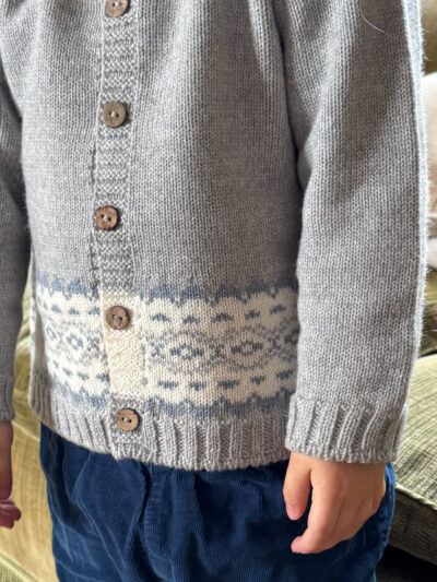 Gilet bébé mixte – Gris