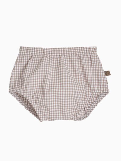 Bloomer bébé vichy – Beige