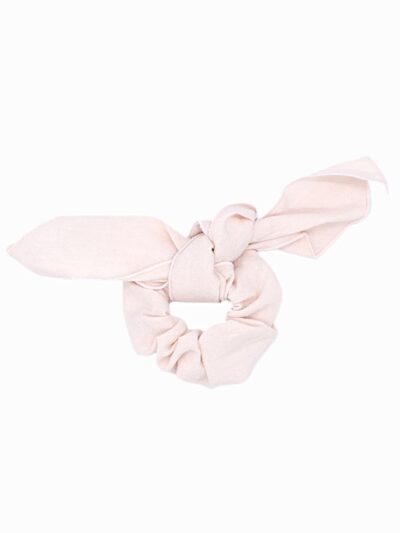 Coletero con lazo color nude- Rosa