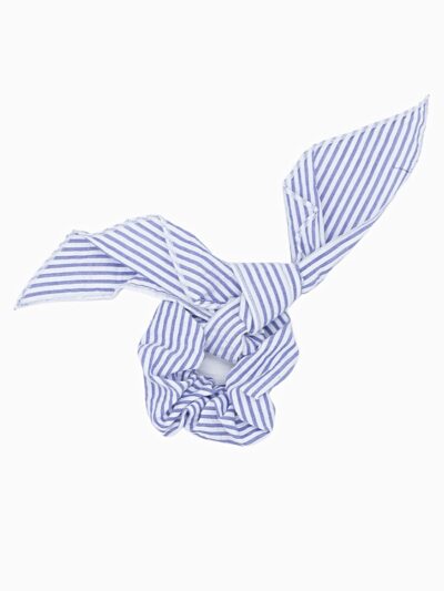 Coletero con lazo a rayas – Azul/Blanco
