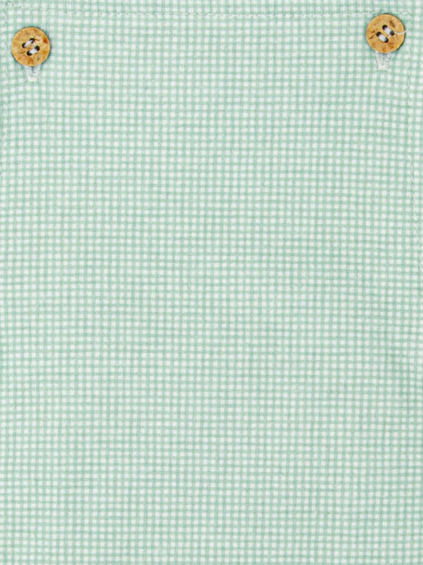 Barboteuse bébé en coton doux – Vert