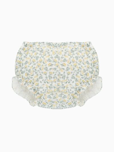 Bloomer bébé fille mimosa – Blanc