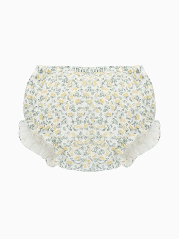 Bloomer bébé fille mimosa – Blanc