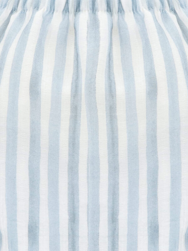 Bloomer bébé fille rayures poésie – Bleu/blanc