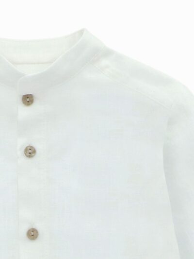 Conjunto niño elegante camisa y short – Azul