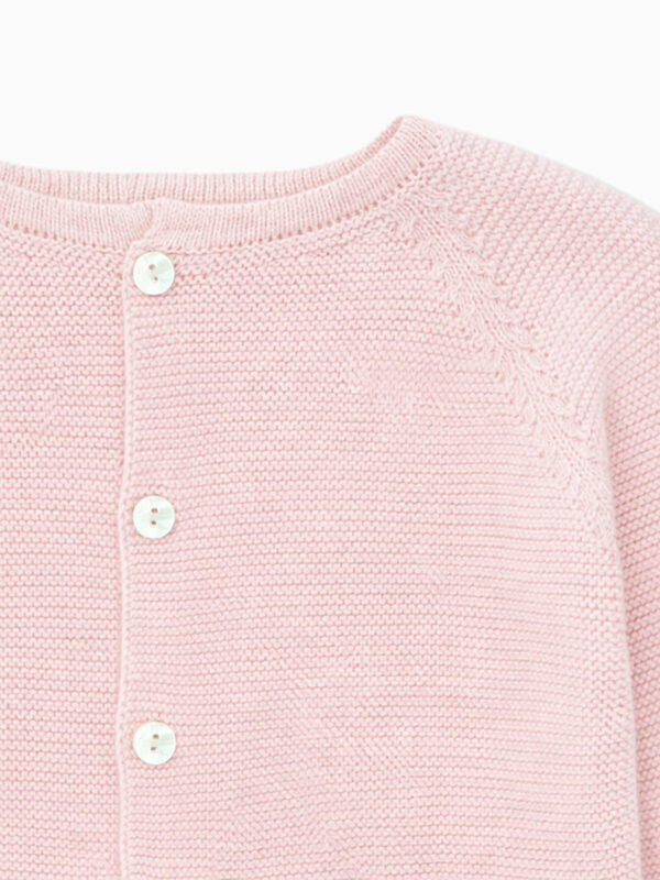 Cardigan bébé – Rose