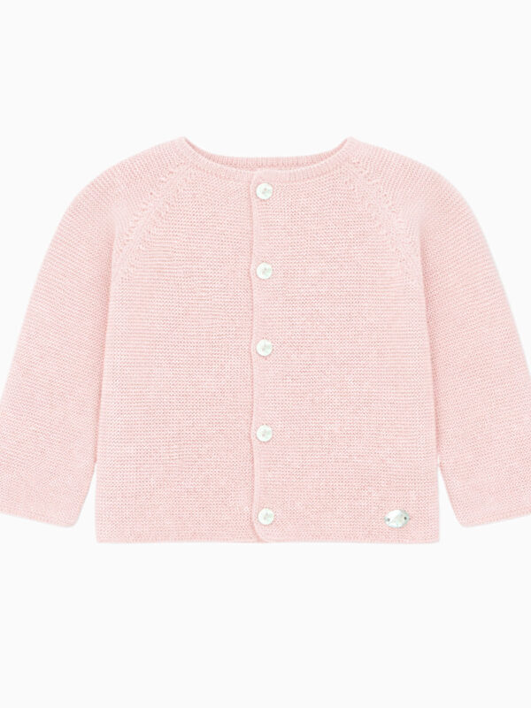 Cardigan bébé – Rose