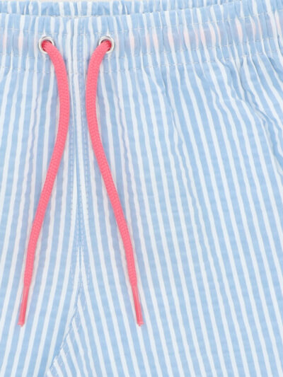 Maillot de bain garçon rayé – Bleu