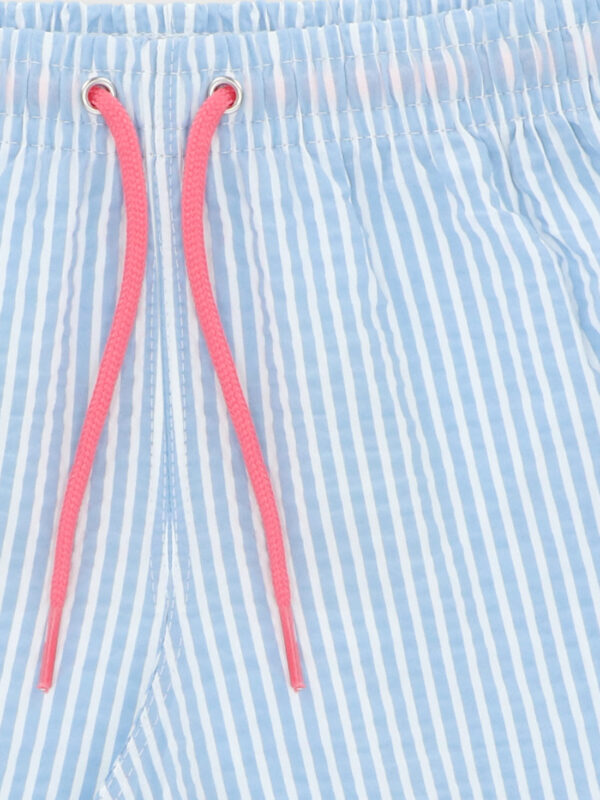 Maillot de bain garçon rayé – Bleu