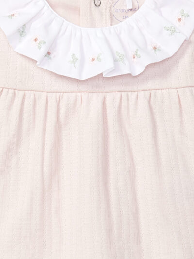 Pyjama 2 pièces bébé fille – Rose