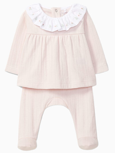 Pyjama 2 pièces bébé fille – Rose