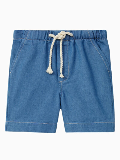 Short en jean garçon – Bleu