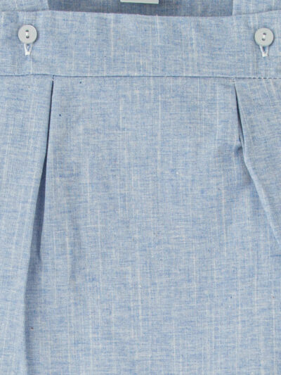 Salopette courte bébé – Bleu