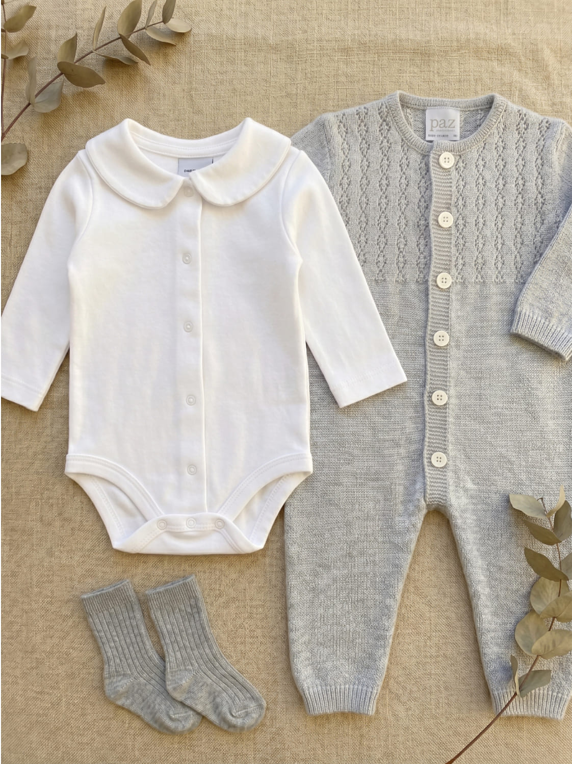 Newborn Boy's Look: Tender Elegance – Newborn Set - Image 2