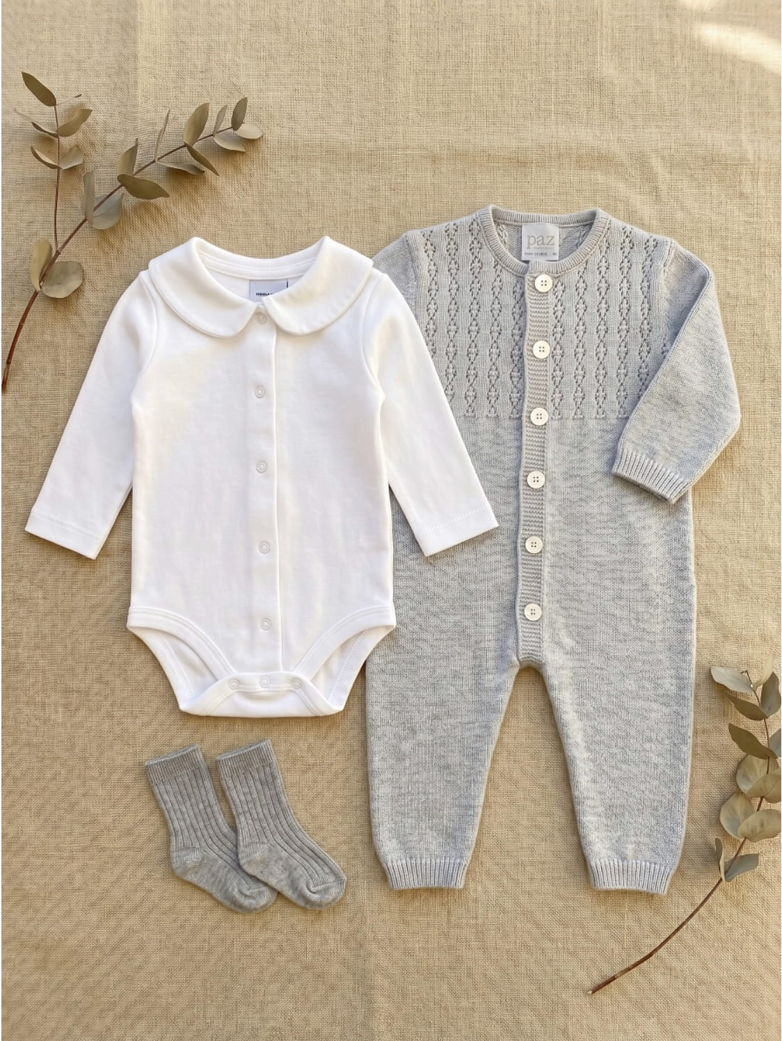 Newborn Boy's Look: Tender Elegance – Newborn Set