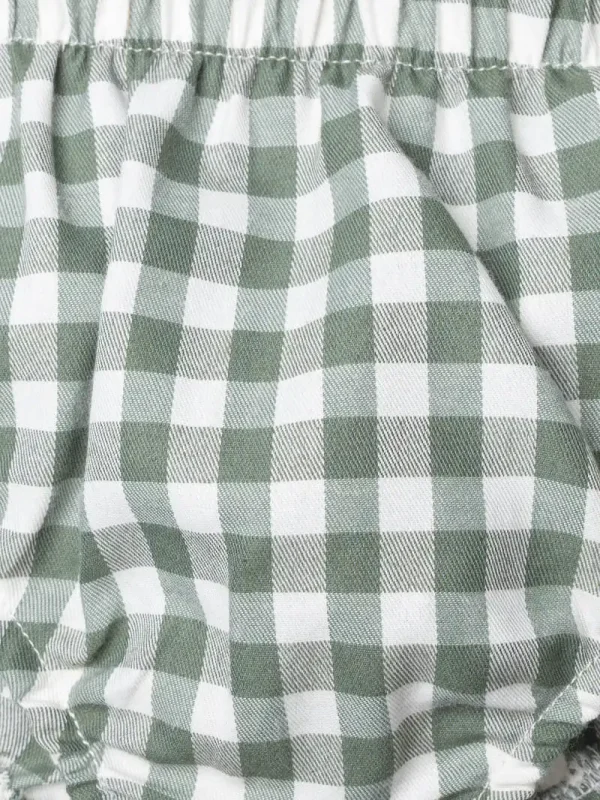 Bloomer bébé vichy - Vert