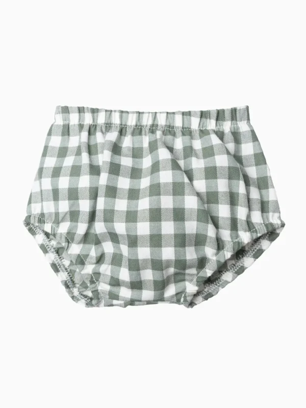 Bloomer bébé vichy - Vert