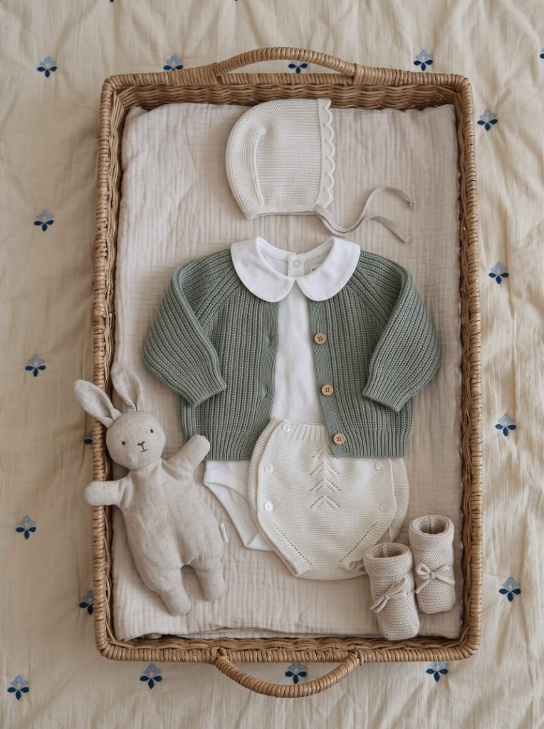 Premiers vêtements de naissance pour bébé
