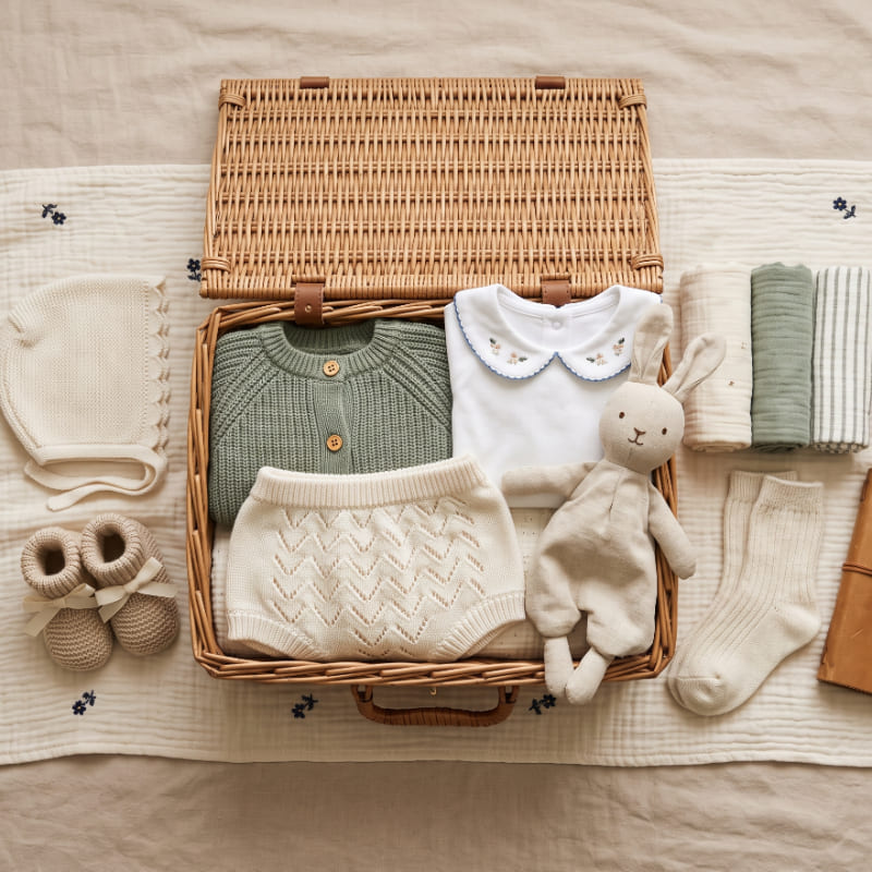 Lee más sobre el artículo Valise maternité bébé : liste complète pour ne rien oublier